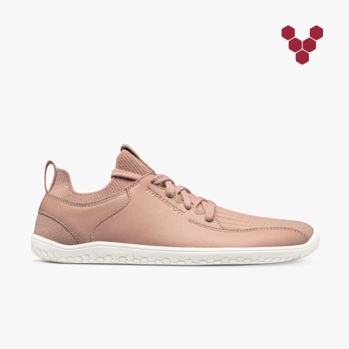 Vivobarefoot Primus Knit II Rosa Joggesko Dame [1-RLWG]